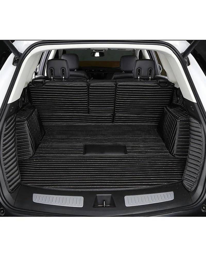 Kofferraummatte für Borgward für BX7 BX5, Kofferraumabdeckung, Schutz, Leder, All-Inclusive, Kofferraummatte, Kofferraumauskleidung, Schwarz von PJJUHS