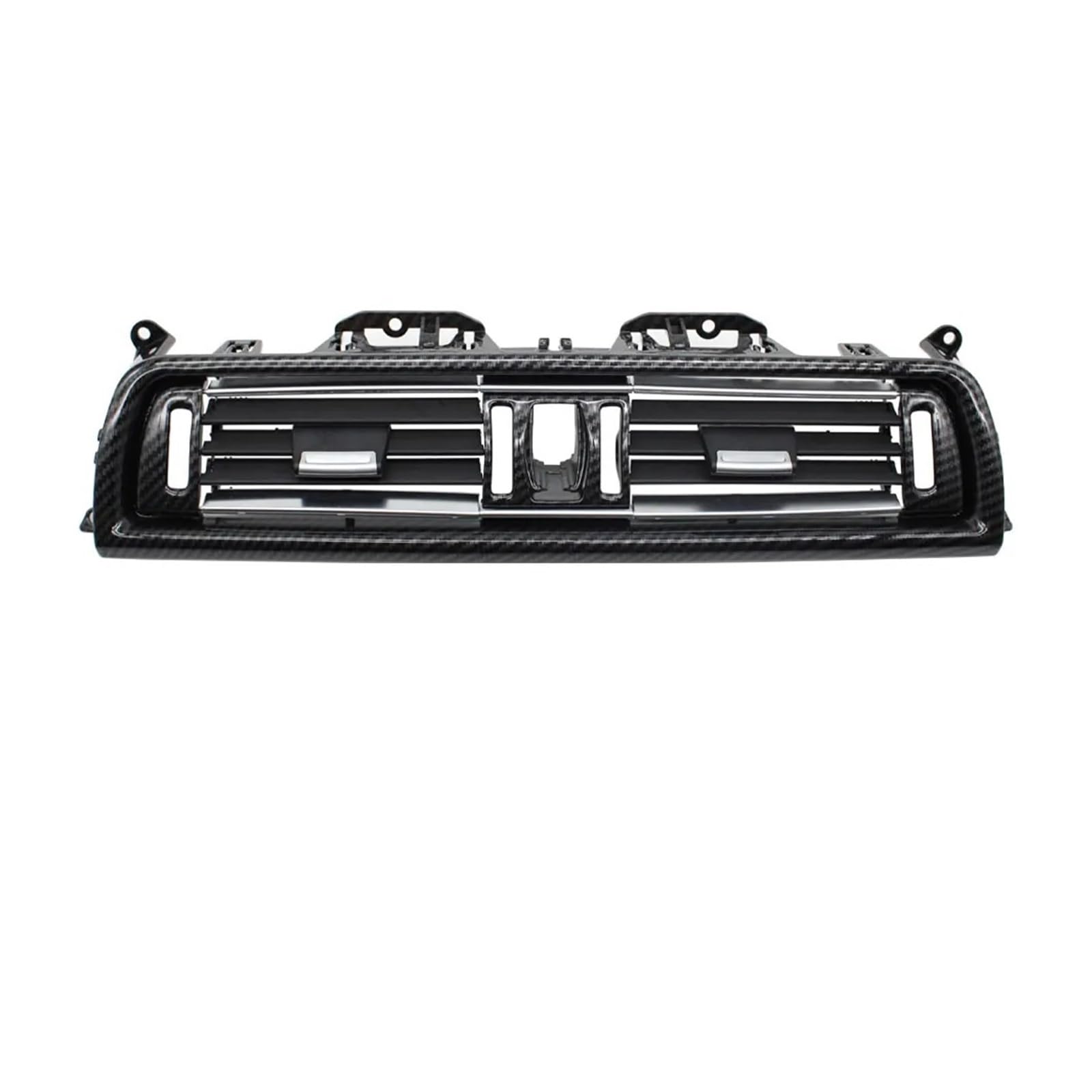 Lüftungsgitter Für 5 Serie Für F10 F11 F18 520 525 528 530 535 Carbon Faser Vorne Hinten Links Rechts Verchromte AC Vent Grille Outlet Abdeckung Panel A/C Klimaanlage Steckdose(-Middle High-end) von PJJUHS