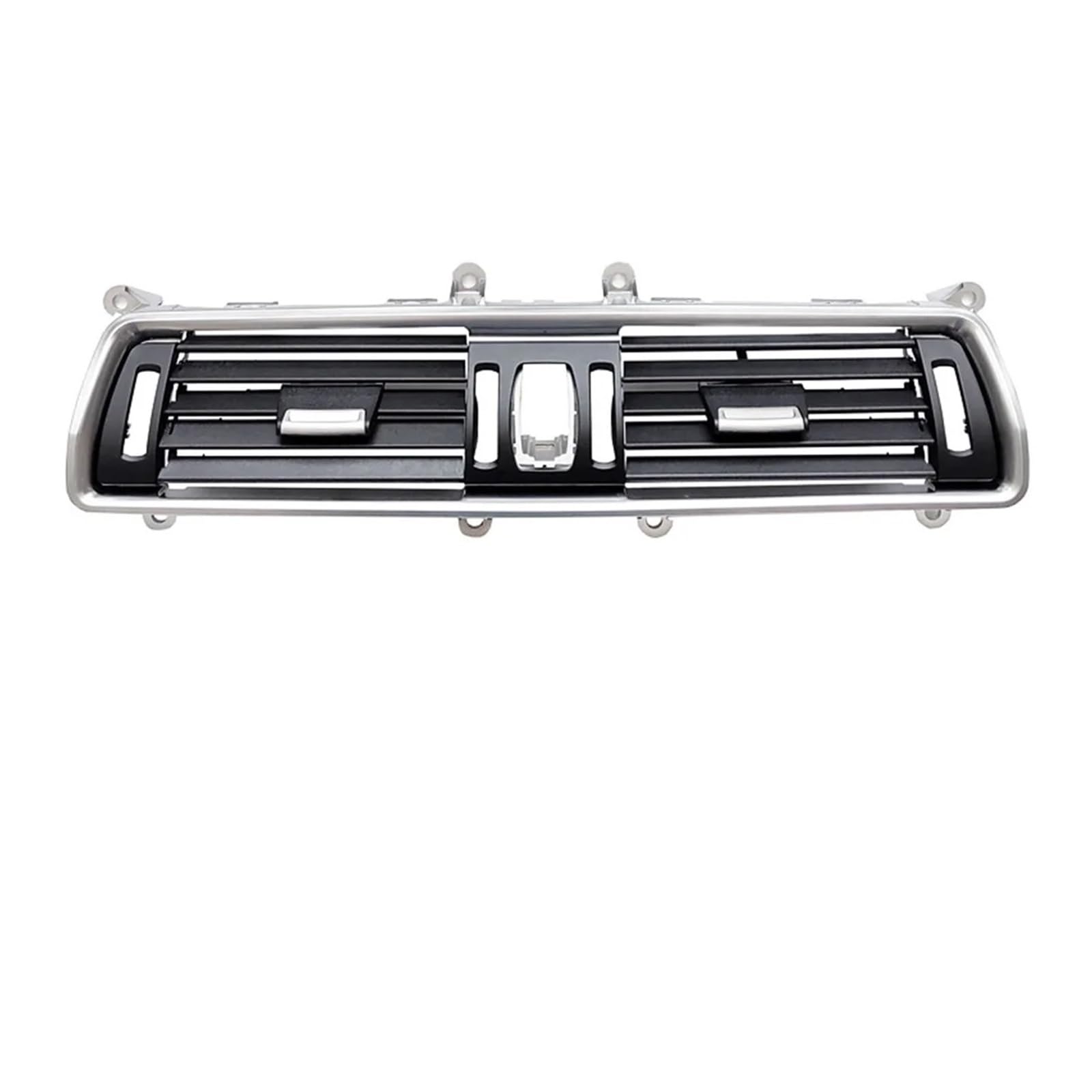 Lüftungsgitter Für 5 Series GT F07 528 535 550 2010 2011 2012 2013 2014 2015 2016 2017 Frontkonsole Chrom Zentrale Klimaanlage AC Vent Grill 64229142584 64229142590 A/C Klimaanlage Steckdose(Central h von PJJUHS