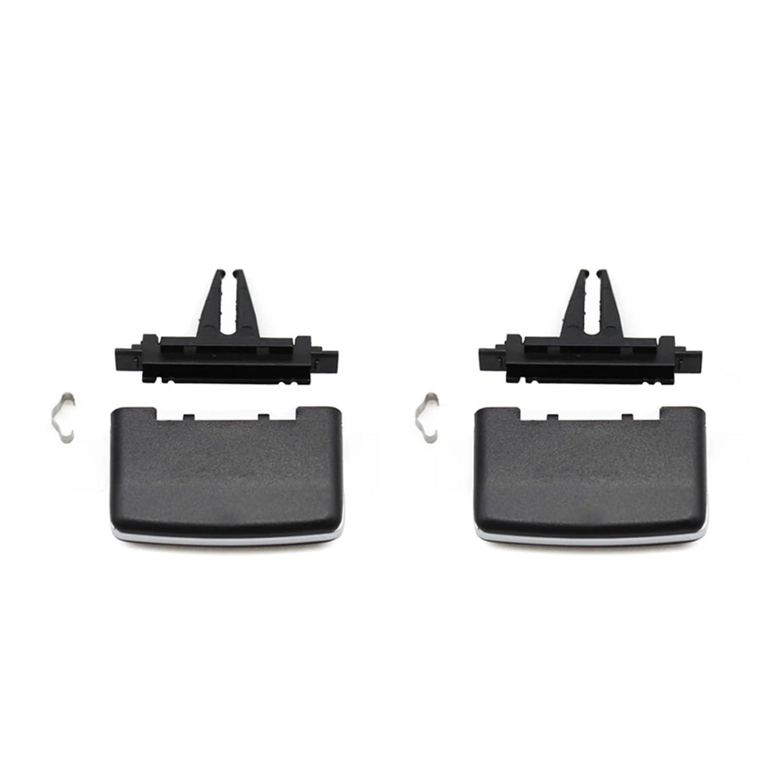 Lüftungsgitter Für Benz Für C GLK Klasse Für W204 Für C180 Für C200 Für GLK260 Für GLK300 Auto Vorne AC Air Vent Outlet Tab Clip Klimaanlage Reparatur Kit A/C Klimaanlage Steckdose(Front 2PCS) von PJJUHS