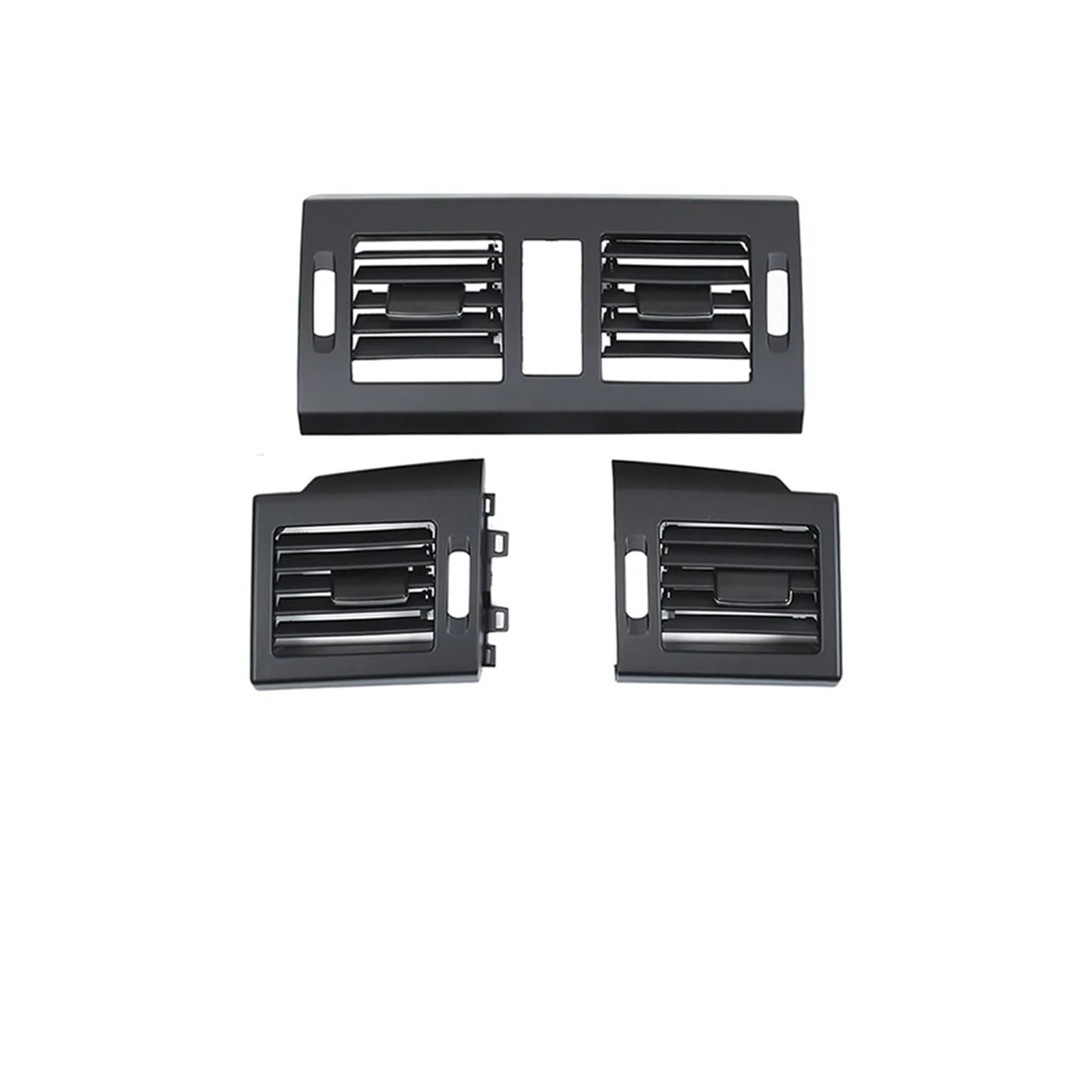 Lüftungsgitter Für Benz Für GLK Klasse Für X204 Für GLK220 Für GLK250 Für GLK300 Für GLK350 Auto Dashboard Vorne Hinten Klimaanlage AC Vent Grille Panel A/C Klimaanlage Steckdose(-Front 3pcs Set) von PJJUHS