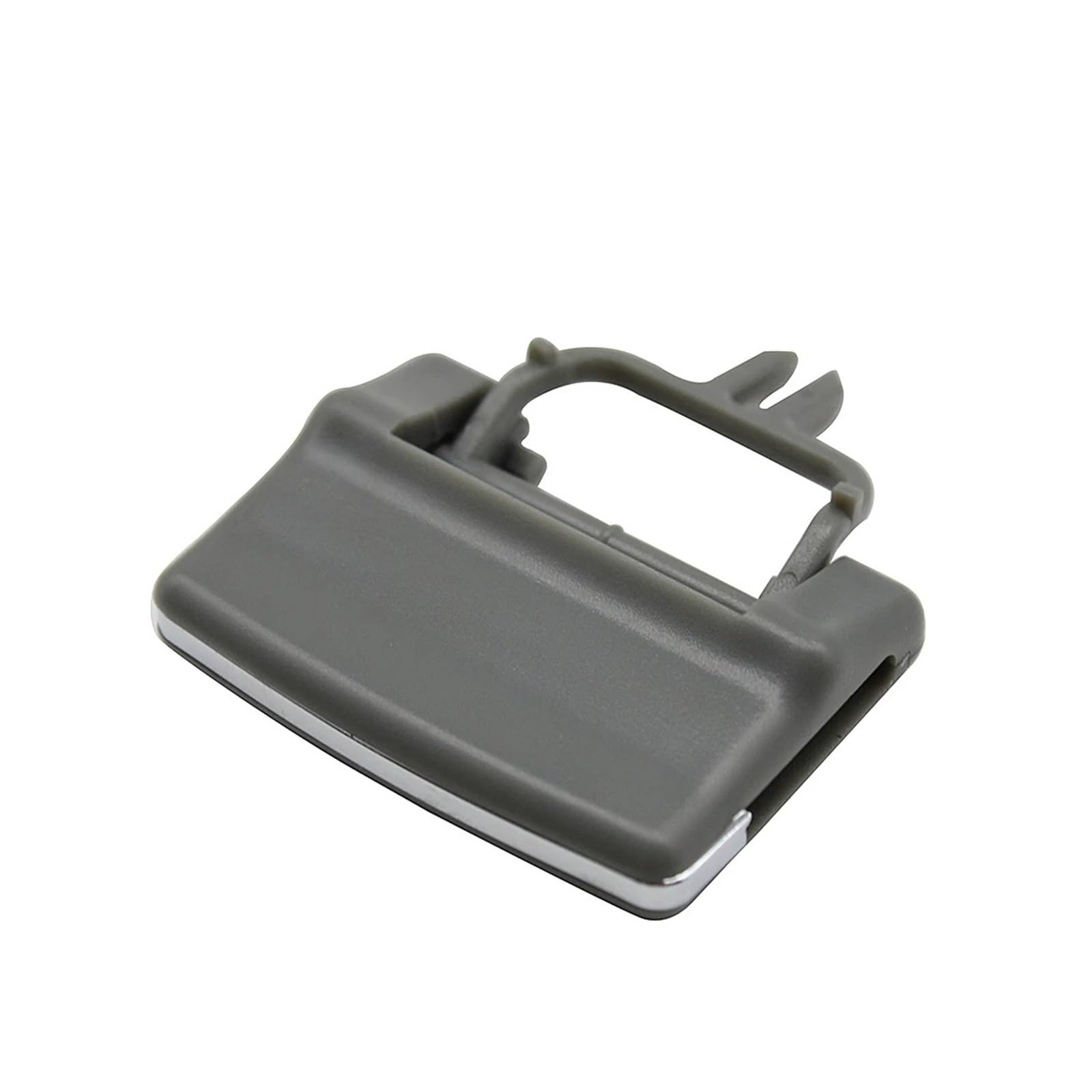 Lüftungsgitter Für Benz Für W164 Für X164 ML GL 300 350 450 500 2006 2007 2008 2009 2010 2011 Vorne Hinten AC Klimaanlage Vent Outlet Tab Clip Slider A/C Klimaanlage Steckdose(Front Dark Gray) von PJJUHS