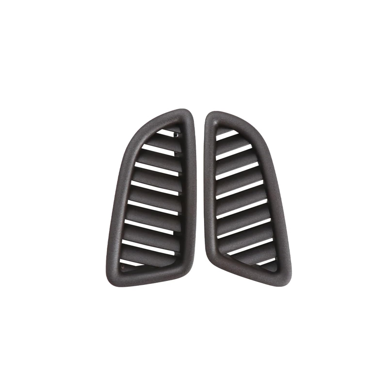 Lüftungsgitter Für Benz Für W205 Für C180 Für C200 Für C300 C Klasse Carbon Faser Dashboard Air Vent Outlet Trim Rahmen Aufkleber Auto Innen Zubehör A/C Klimaanlage Steckdose(Black 1 Pair) von PJJUHS