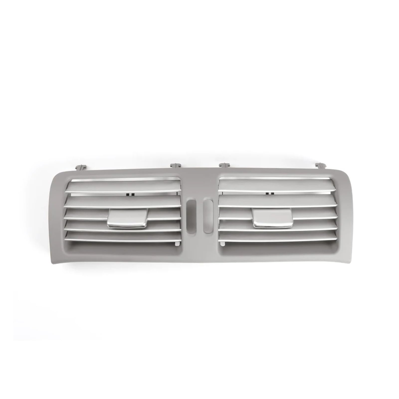 Lüftungsgitter Für Benz Für W251 R Klasse 2006-2017 Vordere Reihe Wind Mittlere Mittelkonsole Klimaanlage Vent Grill Outlet Panel 2518300554 A/C Klimaanlage Steckdose(-06-Gray Silver) von PJJUHS