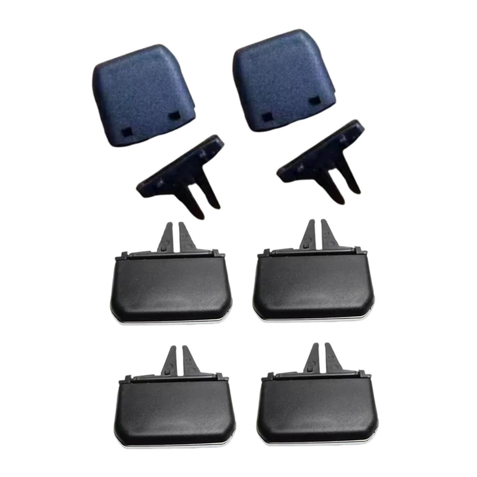 Lüftungsgitter Für Golf 7 7,5 MK7 MK 7,5 2013-2019 Auto Vorne Hinten Dashboard Air Conditioner Outlet A/C Klimaanlage Vents Tab Clip Pick A/C Klimaanlage Steckdose(-AlI 6PCS) von PJJUHS