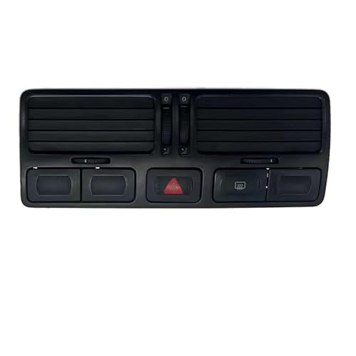 Lüftungsgitter Für MK4 Für Golf 4 1J1819710B Dashboard Air Outlet Teile Instrument Air Outlet Zentrale Klimaanlage Outlet A/C Klimaanlage Steckdose(-03-Used Middle) von PJJUHS