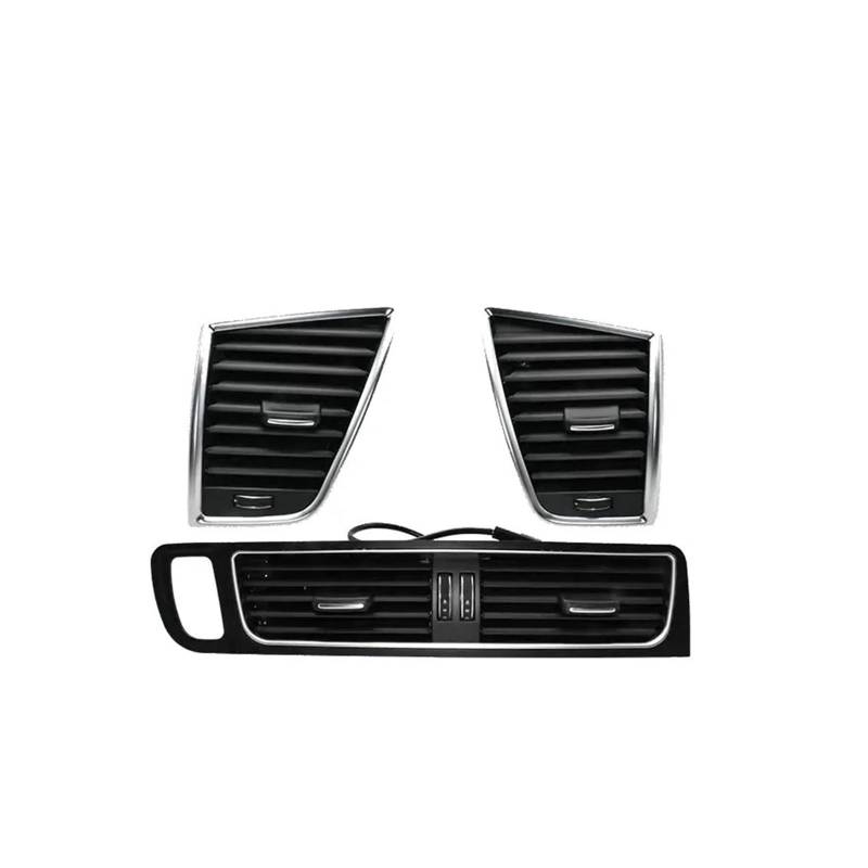 Lüftungsgitter Für Q5 2009-2017 8R1820901 8R1820902 8R1820951C Front Klimaanlage Outlet Center Armlehne Auto Air Vent Montage A/C Klimaanlage Steckdose(-04-A Set 3pcs) von PJJUHS