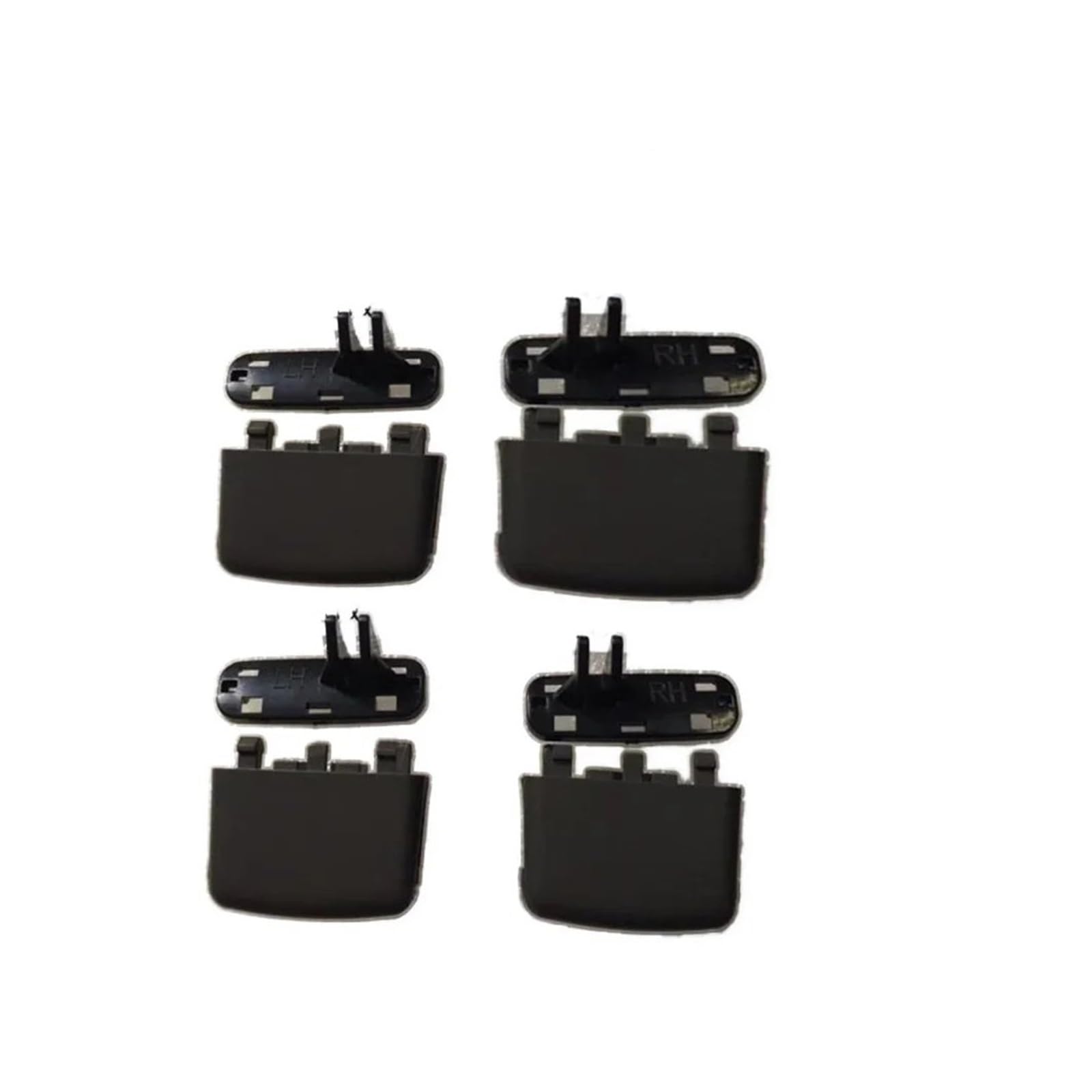 Lüftungsgitter Für Toyota Für Land Für Cruiser 200 Für LC200 2008 2010-2015 A/C Klimaanlage Outlet Jalousie Regler Paddel Einstellung A/C Klimaanlage Steckdose(07-Set Black 4pcs) von PJJUHS