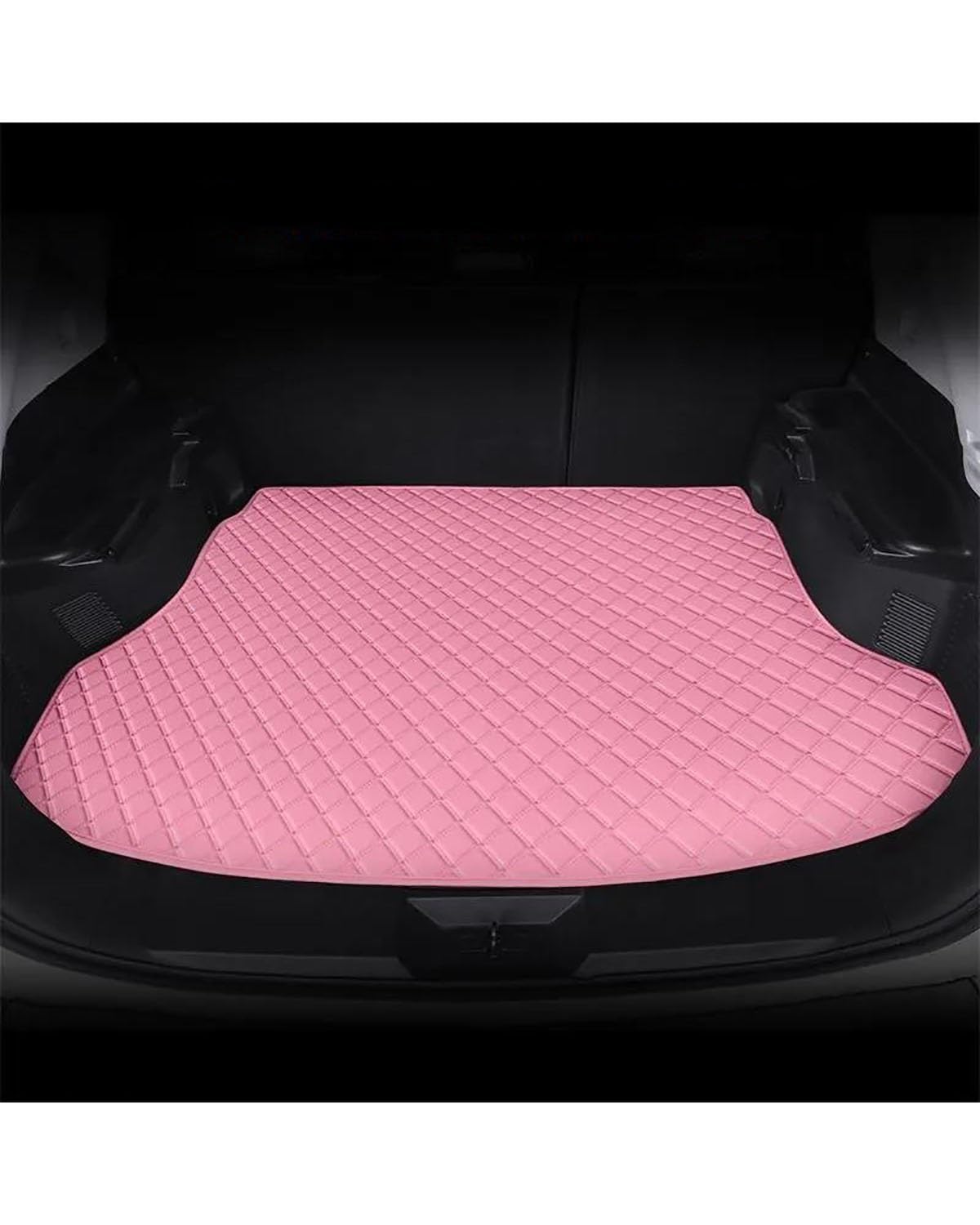 PJJUHS Kofferraumwannen für Peugeot 4008 RCZ 308 508 206 207 301 5008 3008 2008 408 307 607, Autozubehör, Auto-Matte, Kofferraummatte (Rosa) von PJJUHS