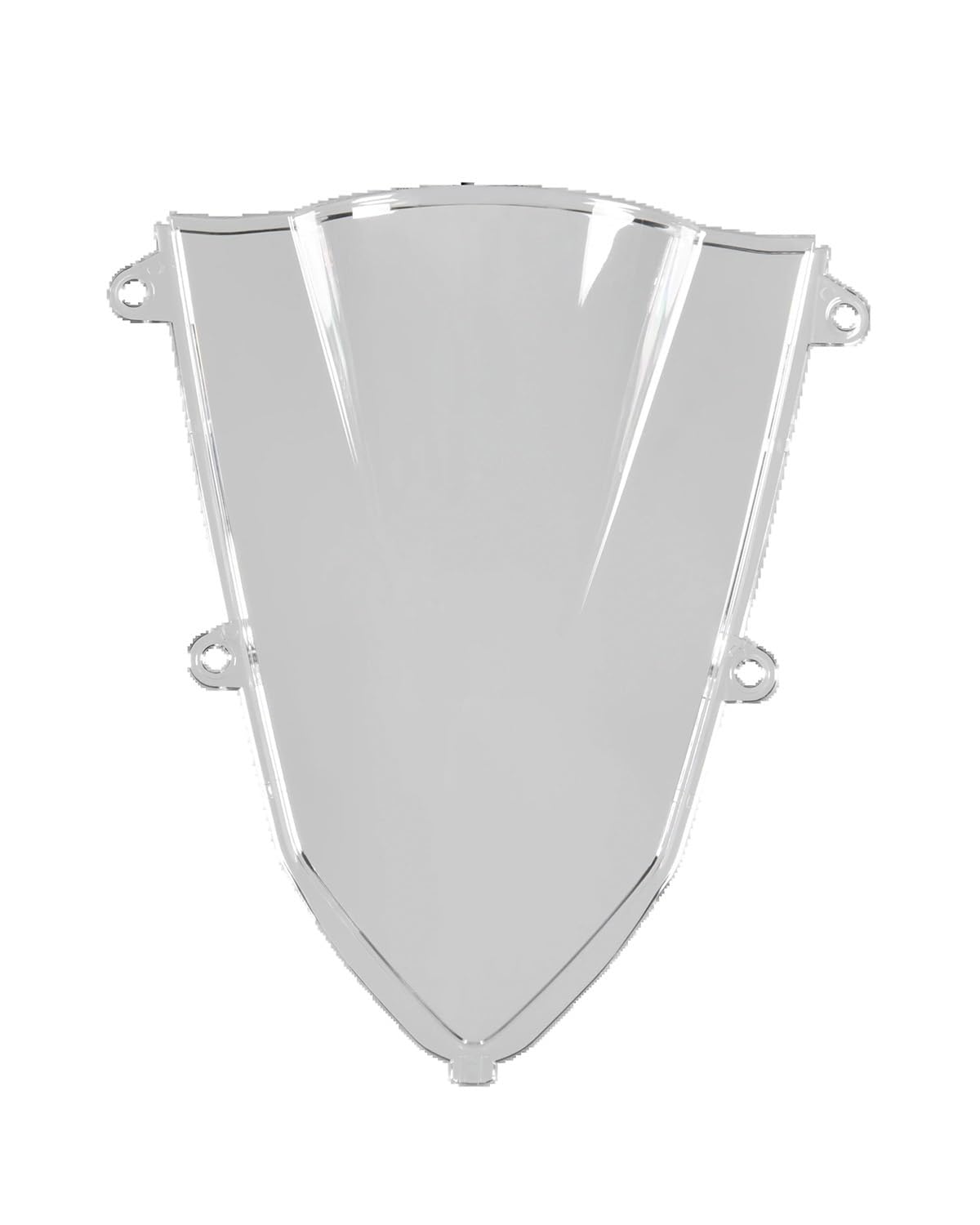 Windschild Motorrad Für CBR500R Für CBR Für 500R Für CBR 500 R 2019-2023 Motorrad Windabweiser Frontschild Windschutzscheibe Windschutzscheibe Motorrad Windschild(White) von PJJUHS