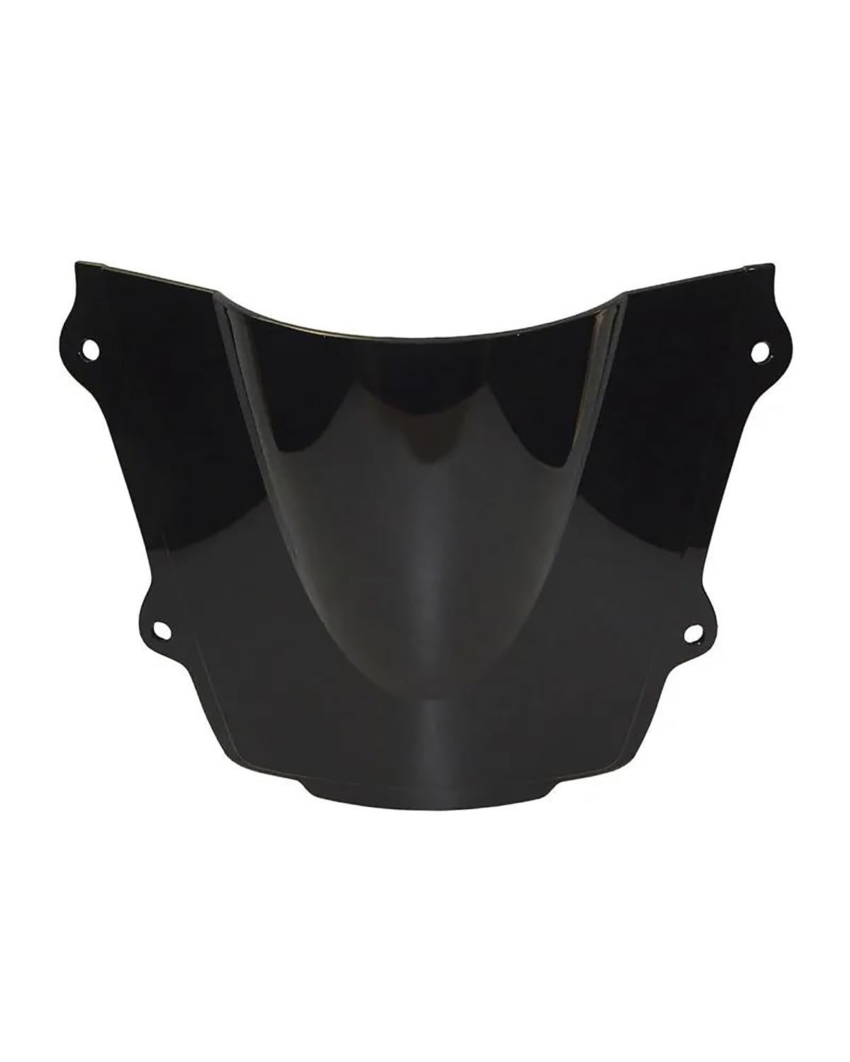 Windschild Motorrad Für CBR600RR Für CBR Für 600 Für RR 2013 2014 2015 2016 Motorrad Double Bubble Windschutzscheibe Windschutzscheibe Schild Motorrad Windschild(Black) von PJJUHS