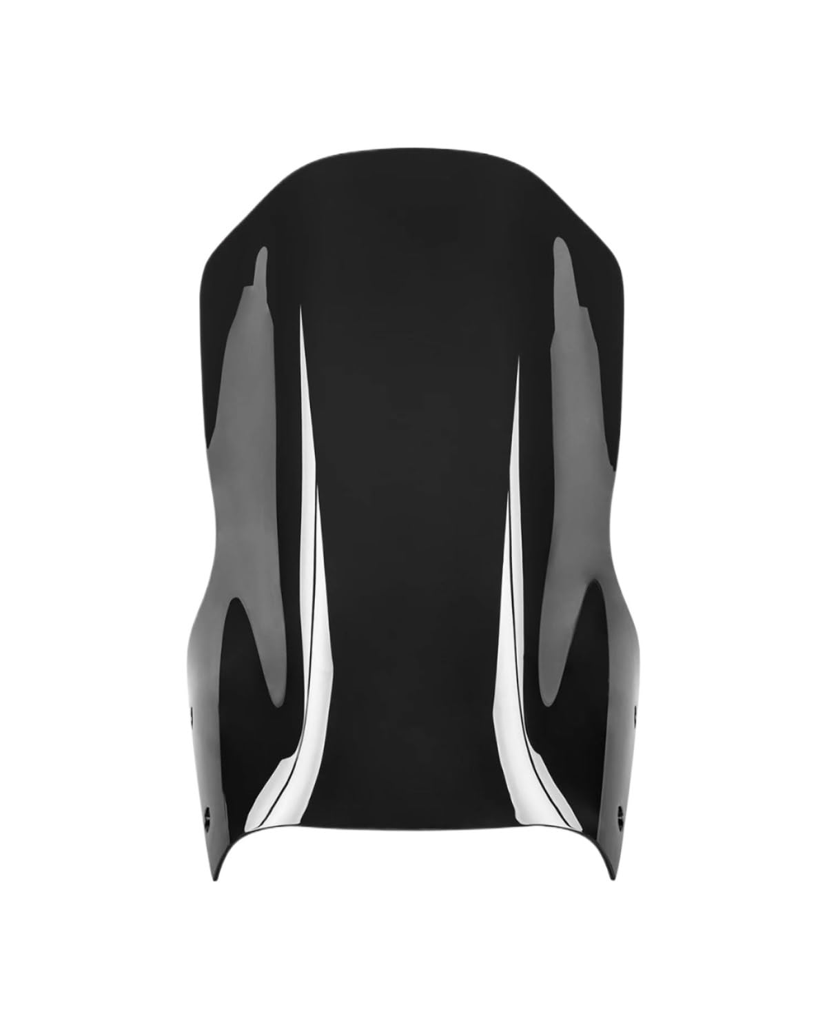 Windschild Motorrad Für Ducati Für DesertX Wüste-X 2022 2023 Motorradzubehör Windschutzscheibe Windschutzscheibe Frontwindschutz Luftstromabweiser Motorrad Windschild(Smoke) von PJJUHS