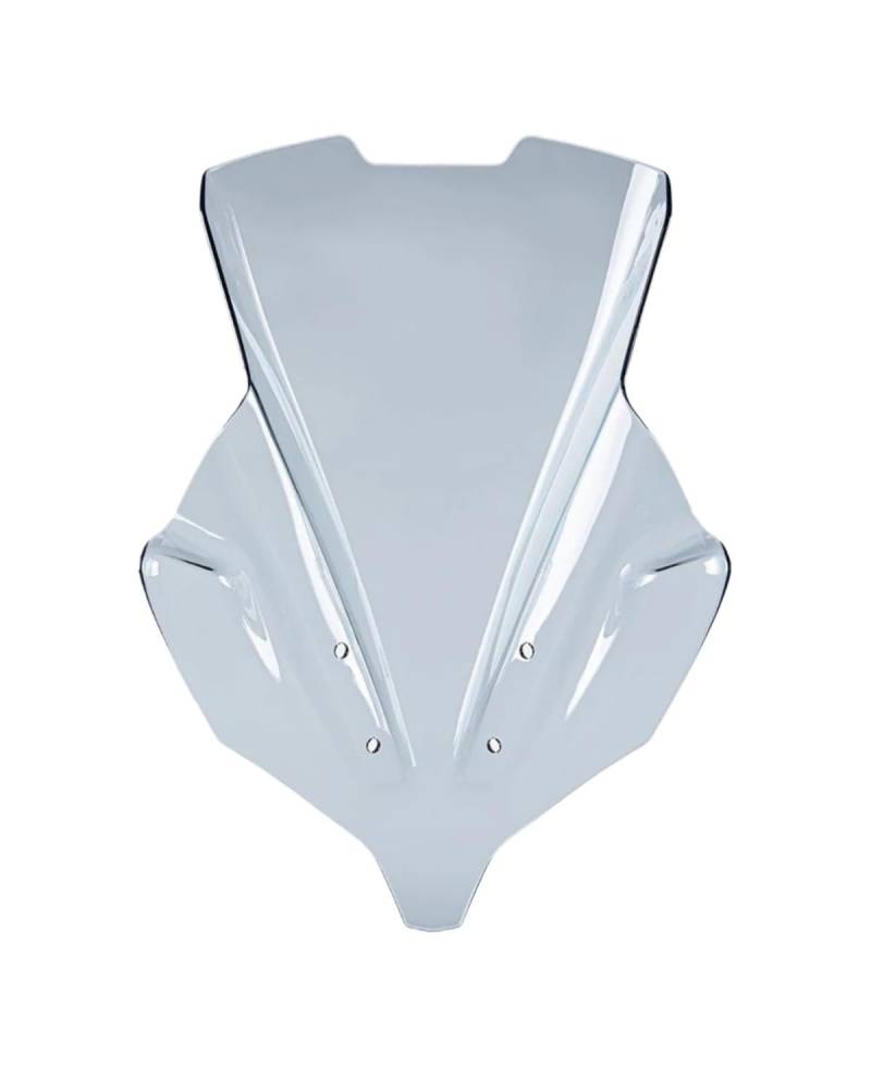 Windschild Motorrad Für MT-10 Für MT10 SP 2021 2022 2024 Windschutzscheibe Windschutz Air Deflektor Motorrad Frontscheibe Wind Schild Zubehör Motorrad Windschild(Light Smoke) von PJJUHS