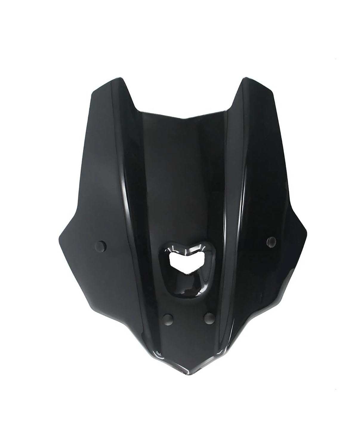 Windschild Motorrad Für MT10 FZ10 FZ-10 Für MT-10 2016 2017 2018 2019 2020 2021 Motorrad Windabweiser Mit Halterung Kits Windschutzscheibe Windschutz Motorrad Windschild(Dark Smoke) von PJJUHS