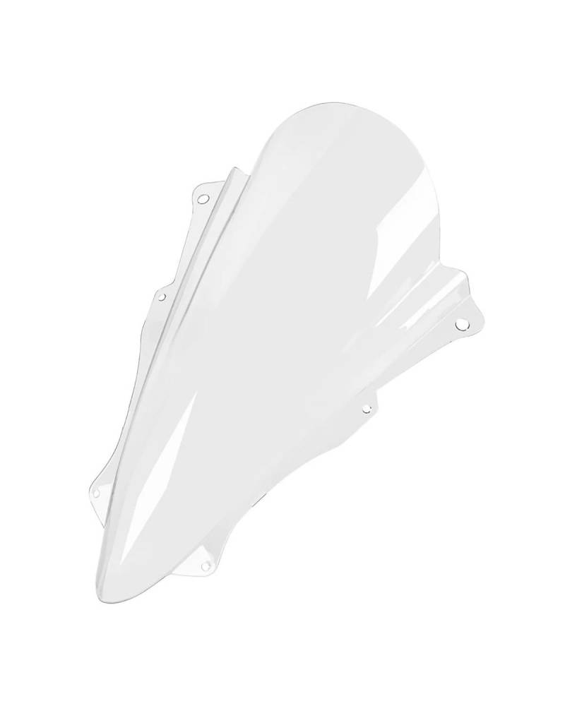 Windschild Motorrad Für Ninja Für ZX4R Für ZX4RR Für Kawasaki Für ZX-4R ZX-4RR 2023 2024 Motorrad Windabweiser Schild Bildschirm Windschutzscheibe Windschutz Motorrad Windschild(Clear) von PJJUHS