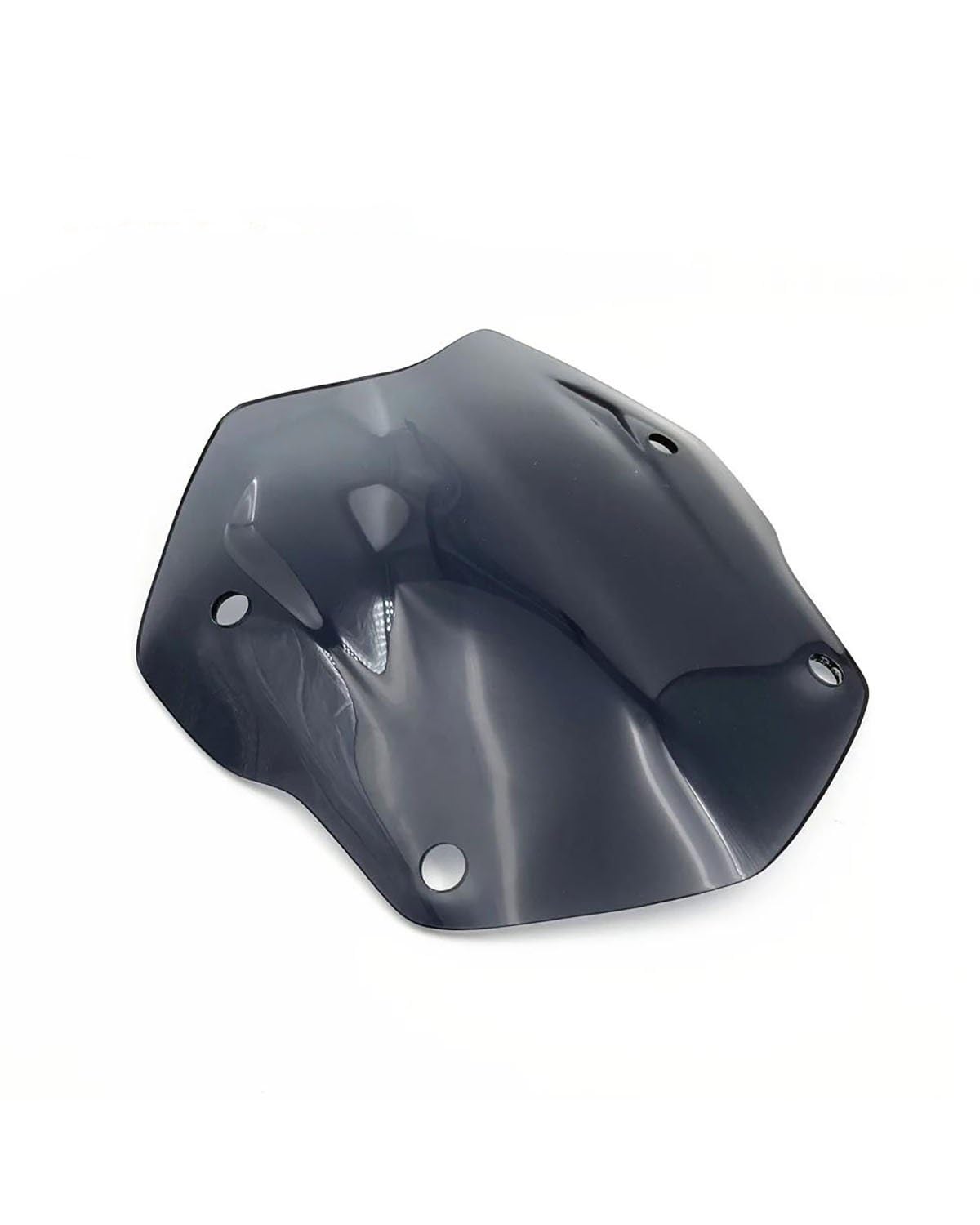 Windschild Motorrad Für R1250GS Abenteuer Motorrad Windschutzscheibe Wind Deflectore Fit R1200GS R 1200 GS Für ADV LC 2013-2021 Rauch Schwarz Motorrad Windschild(Black) von PJJUHS