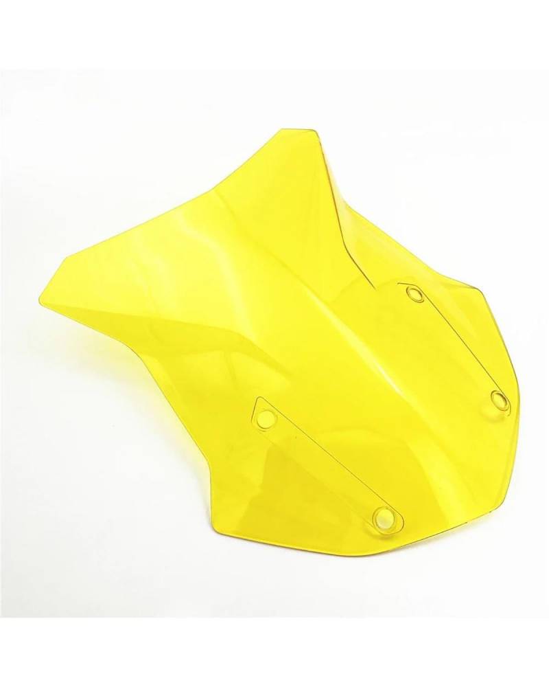 Windschild Motorrad Für R1250GS Abenteuer R1200GS R 1200 GS Für ADV LC 2013-2021 Motorrad Windschutzscheibe Erhöhen Windschutzscheibe Rauch Schwarz Motorrad Windschild(Yellow) von PJJUHS