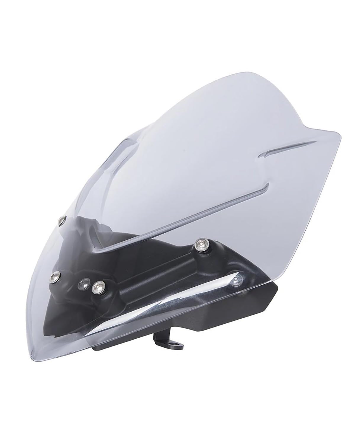 Windschild Motorrad Für Suzuki Für GSX-S1000 Für GSXS 1000 2015-2021 Windabweiser Motorrad Front Kunststoff Verkleidung Windschutz Windschutz Schild Motorrad Windschild(Lightsmoke) von PJJUHS