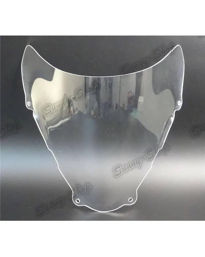 Windschild Motorrad Für Suzuki Für SV650 Für SV650S Für SV Für 650 Für 650S 1999-2002 Motorrad Double Bubble Windschutzscheibe Windschutzscheibe Schild Bildschirm Motorrad Windschild(Clear) von PJJUHS