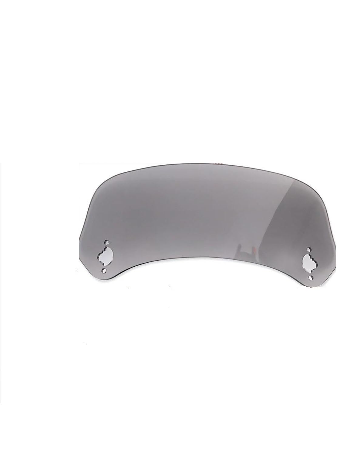 Windschild Motorrad Für Suzuki Universal Motorrad Windschutzscheibenverlängerung Einstellbarer Spoiler Clamp-On Windschutzscheibenabweiser Motorrad Windschild(Large Smoke) von PJJUHS