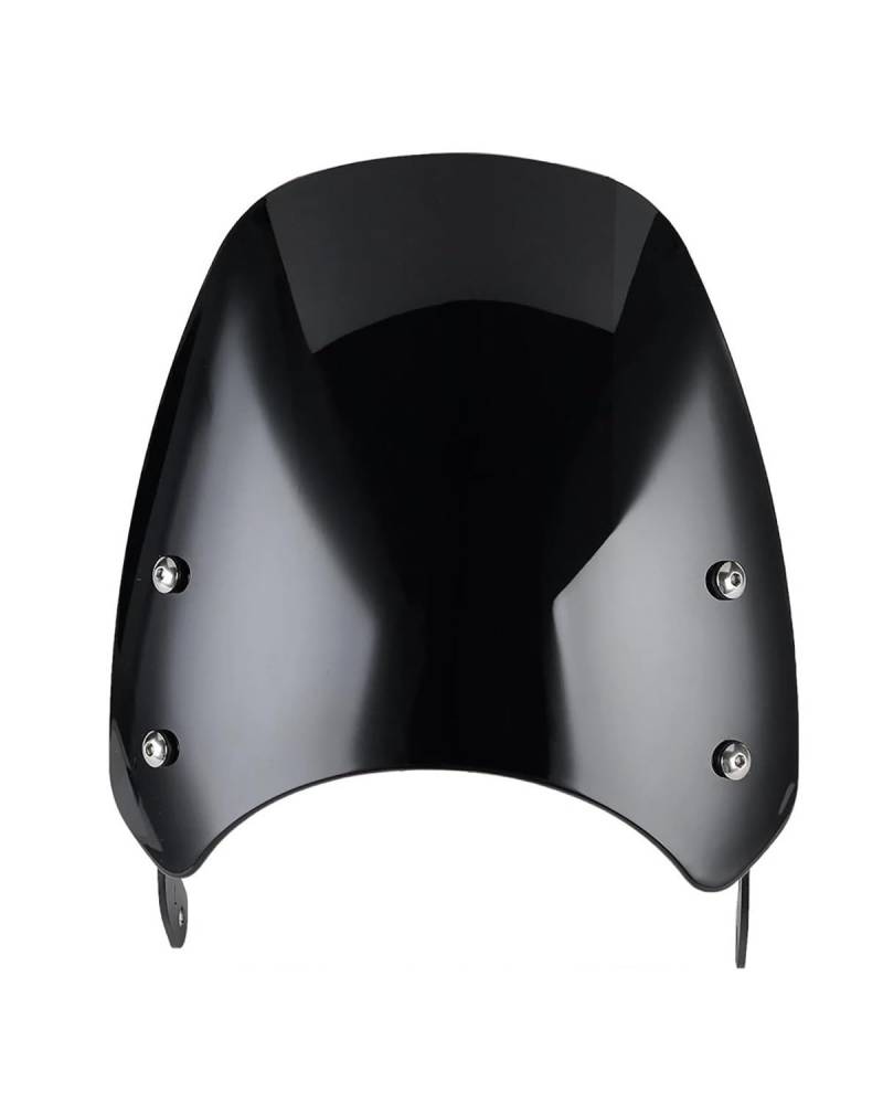 Windschild Motorrad Für Triumph Für Bonneville T100 T120 Scheinwerfer Verkleidung Windschutzscheibe Deflektoren Für Triumph Für Thruxton 900 Motorrad Windschutzscheibe Motorrad Windschild(Smoke) von PJJUHS