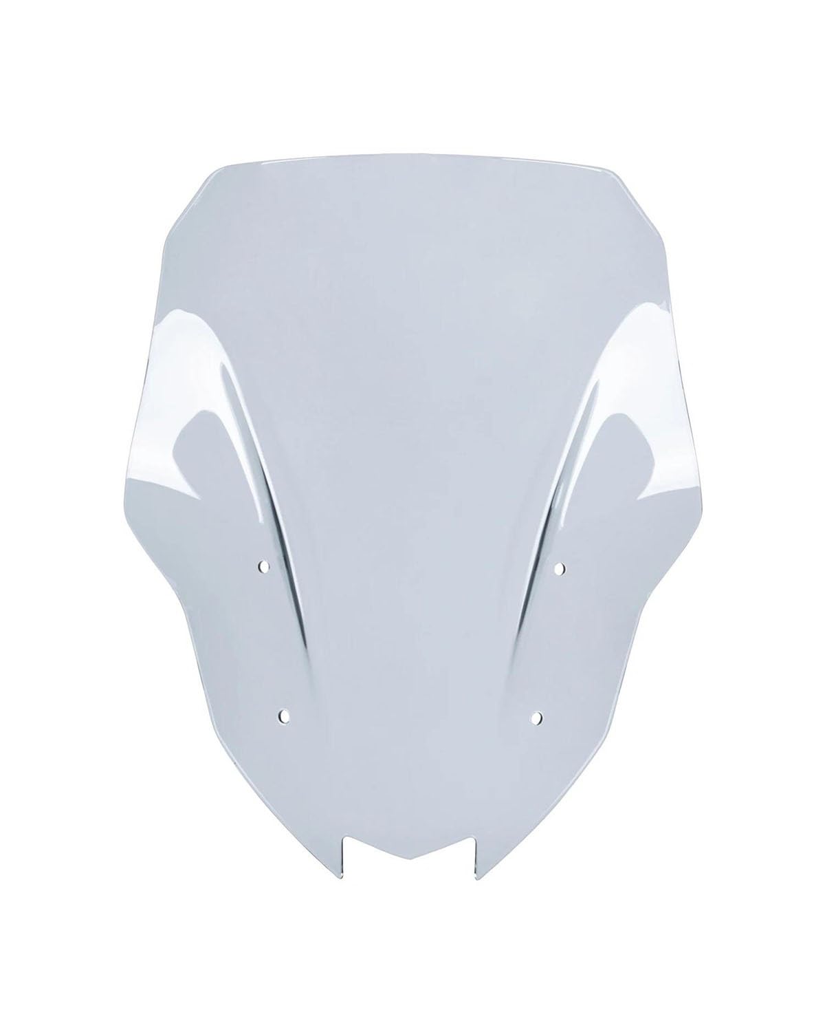 Windschild Motorrad Für Versys Für 650 LT ABS 2022 2023 2024 Motorrad Luftstromabweiser Windschutz Frontscheibe Windschutzscheibe Motorrad Windschild(Light Smoke) von PJJUHS