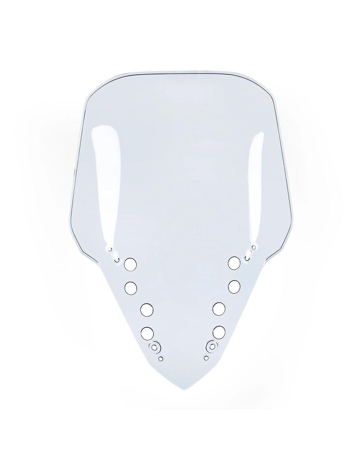 Windschild Motorrad Für X-MAX Für X MAX Für Xmax 300 2023 2024 Motorradteile XMAX300 Windschutzscheibe Windschutzscheibe Frontwindschutz Luftstromabweiser Motorrad Windschild(Light Smoke) von PJJUHS