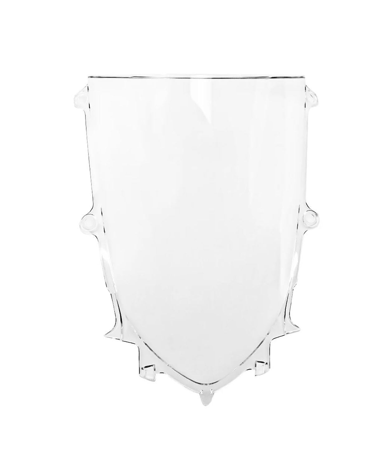 Windschild Motorrad Für YZF-R7 YZF R7 Motorrad Zubehör Wind Bildschirm Schwarz Klar R7 2022 2023 Windschutzscheibe Windschutz Bildschirm Vorne Motorrad Windschild(Clear) von PJJUHS