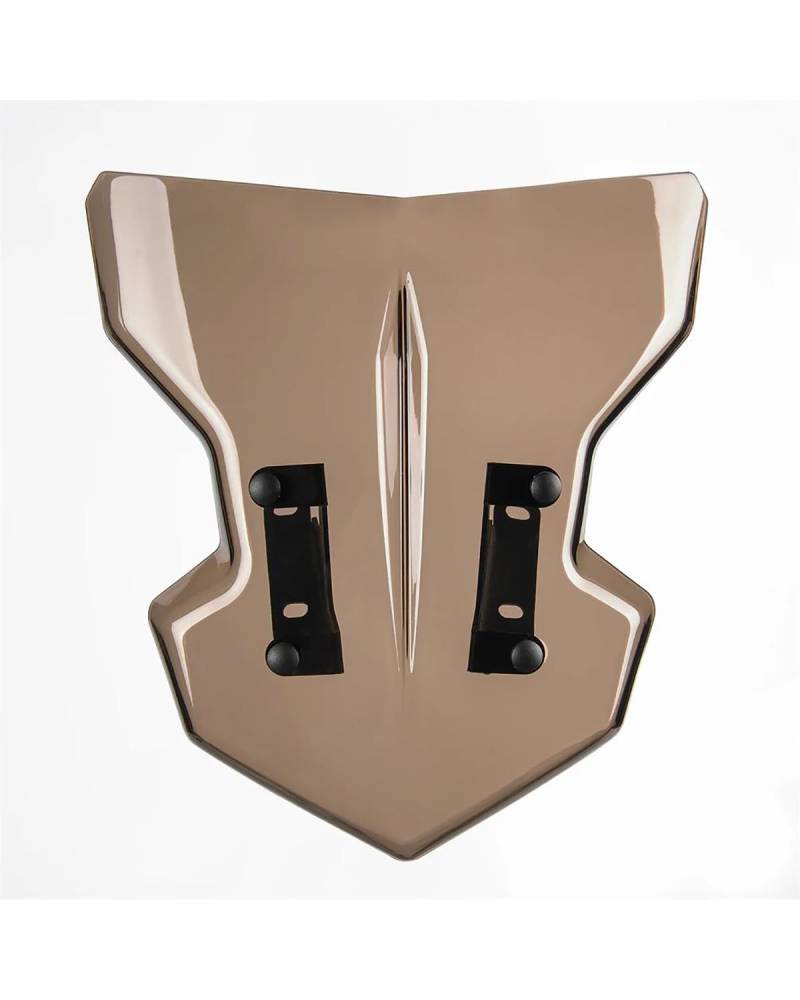 Windschild Motorrad Für Yamaha Für MT09 Für FZ-09 Für MT Für FZ 09 2017 2018 2019 2020 Motorrad Windabweiser Schild Bildschirm Windschutzscheibe Windschutz Motorrad Windschild(Brown) von PJJUHS