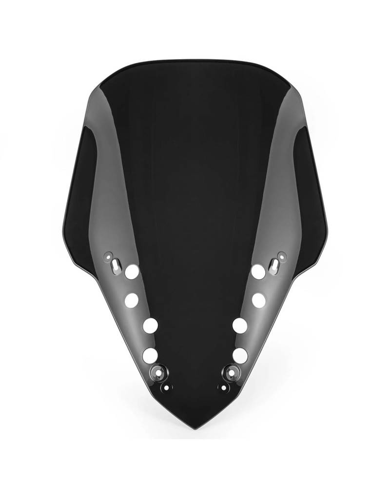 Windschild Motorrad Für Yamaha Für X-MAX300 Für X-MAX125 2023 2024 Für XMAX300 Motorradzubehör Windschutzscheibe Windschutz Windabweiser Motorrad Windschild(Black) von PJJUHS