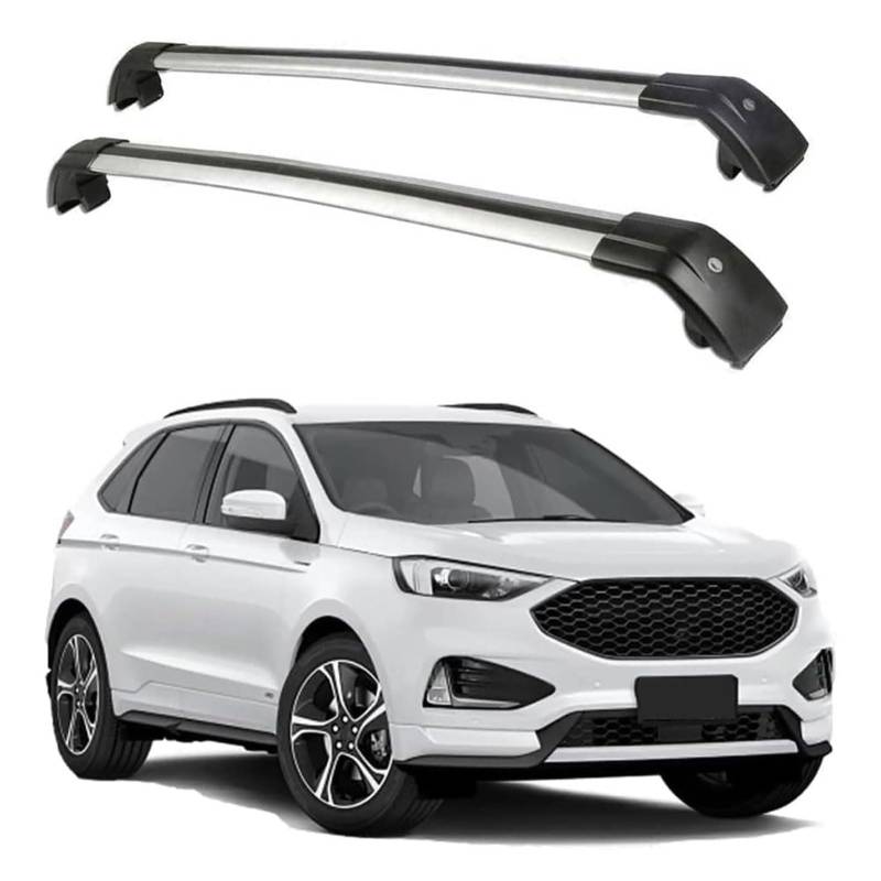 Dachgepäckträger-Querträger für Ford Endura SUV 2019 2020, Dachbox, Dachzelt, Fahrrad, Kano, Skikorbträger aus Aluminium. von PJKSSAZS