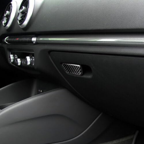 PKW-Butler Blende Passend für Audi A3 8V Handschuhfach Cockpit Dekor Rahmen Carbon von PKW-Butler