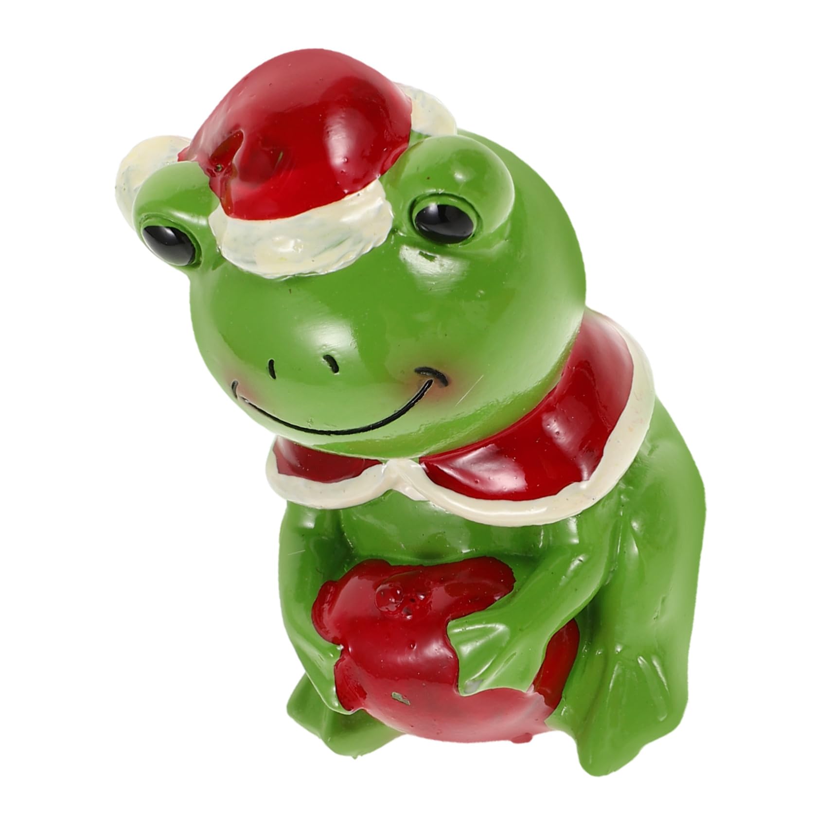 PLAFOPE Miniatur-Frosch-Figuren, Lustige Weihnachts-Frosch-skulptur Für Regal, Schreibtisch-Dekoration, Frosch-Schreibtisch-zubehör, Niedliche Frosch-partygeschenke Für Frosch-Liebhaber von PLAFOPE