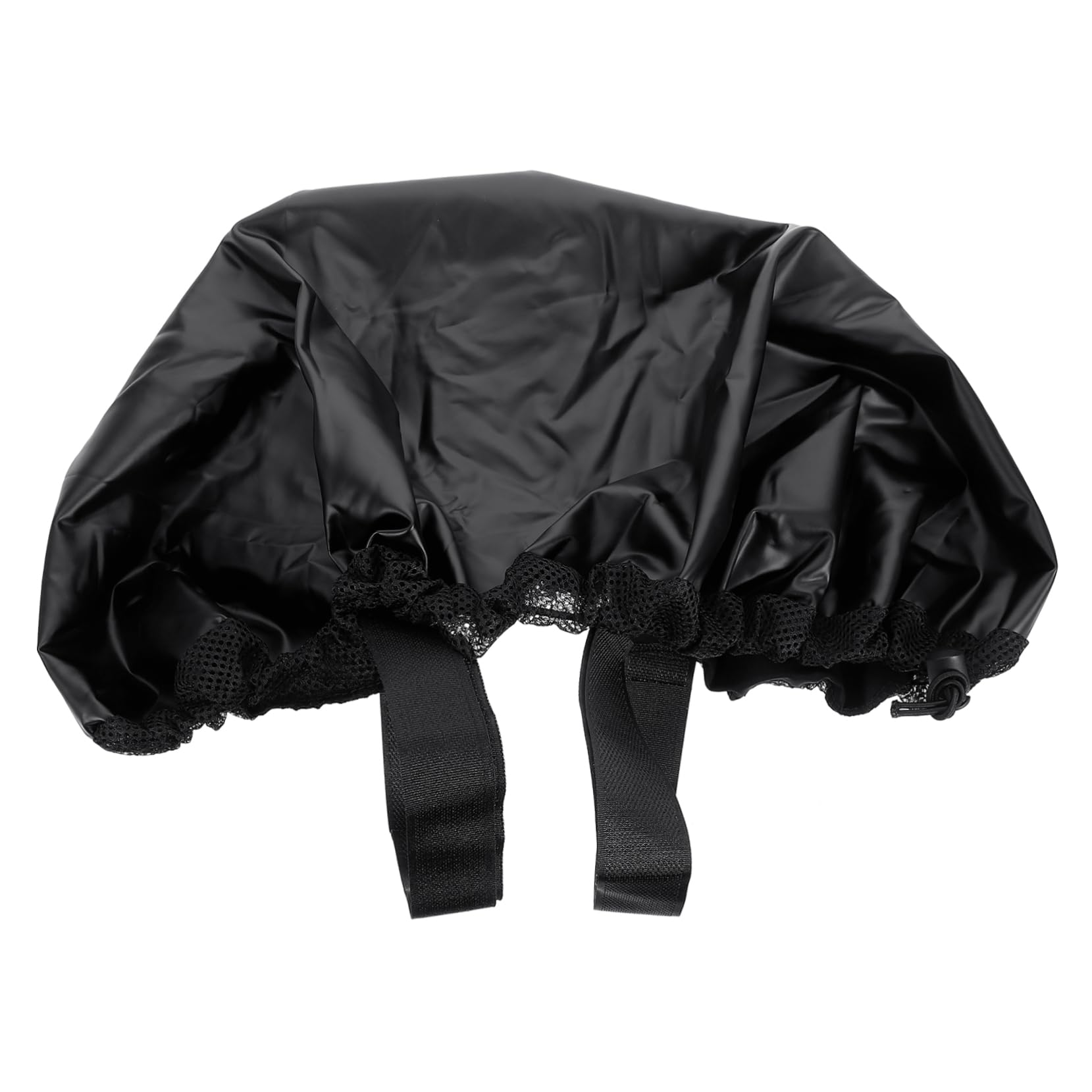 PLAFOPE Sitzbezug Schutz wasserdichte Sitzbezüge Universelles Motorradkissen Flexibler Sitzschutz Für Motorräder Kissenschutz Für Motorräder Seidenpolyester Black von PLAFOPE