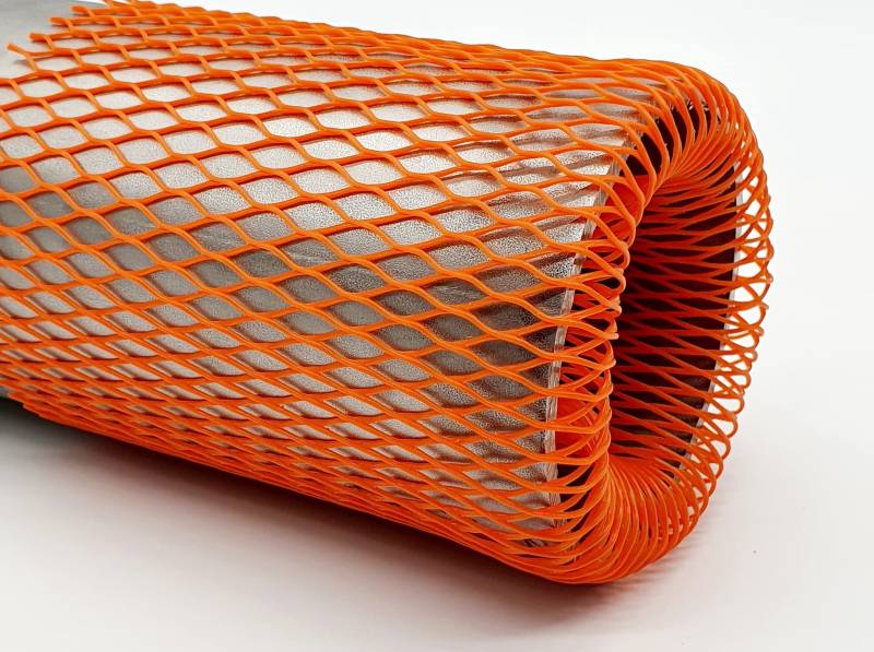 KLAPPERSCHUTZ | FLASCHENSCHUTZ | SCHUTZNETZ FÜR Flaschen | 10 STÜCK | VERSCHIEDEN AUSFÜHRUNGEN (ORANGE, Ø50-100) von PLASTICWORLDSOLUTIONS