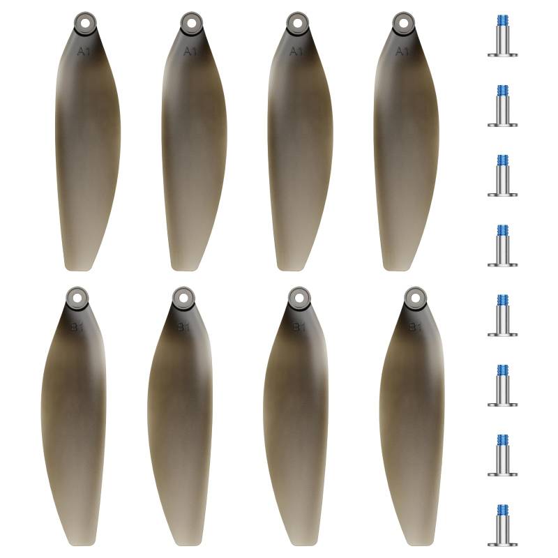 PLEGBLE 8PCS Propeller für Luftaufnahmen faltender Quadcopter Zubehör Drohne PL-510 Klapppaddel Ersatzteile von PLEGBLE