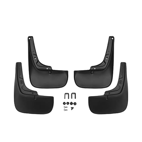 4 Stück Car Mudguard, für FIAT Ducato 2012-2014 Mudguard Shockproof UV Resistant Dirt Protection von PLIQAZVG