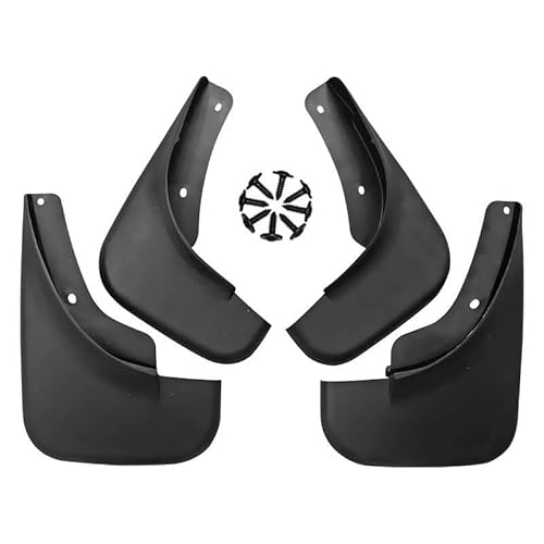 4 Stück Car Mudguard, für Jetta 1998-2005 Mudguard Shockproof UV Resistant Dirt Protection von PLIQAZVG