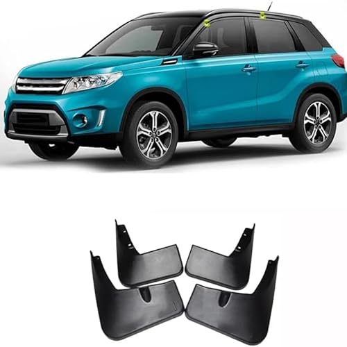 4 Stück Car Mudguard, für Suzuki Vitara 2016-2023 Mudguard Shockproof UV Resistant Dirt Protection von PLIQAZVG