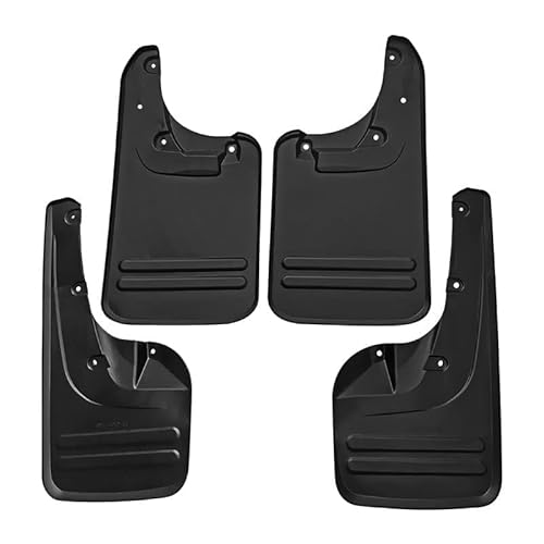 4 Stück Car Mudguard, für Toyota Hilux Vigo 4WD 2006-2014 Mudguard Shockproof UV Resistant Dirt Protection von PLIQAZVG