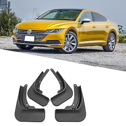 4 Stück Car Mudguard, für V-W Arteon 2019 2020 2021 Mudguard Shockproof UV Resistant Dirt Protection von PLIQAZVG