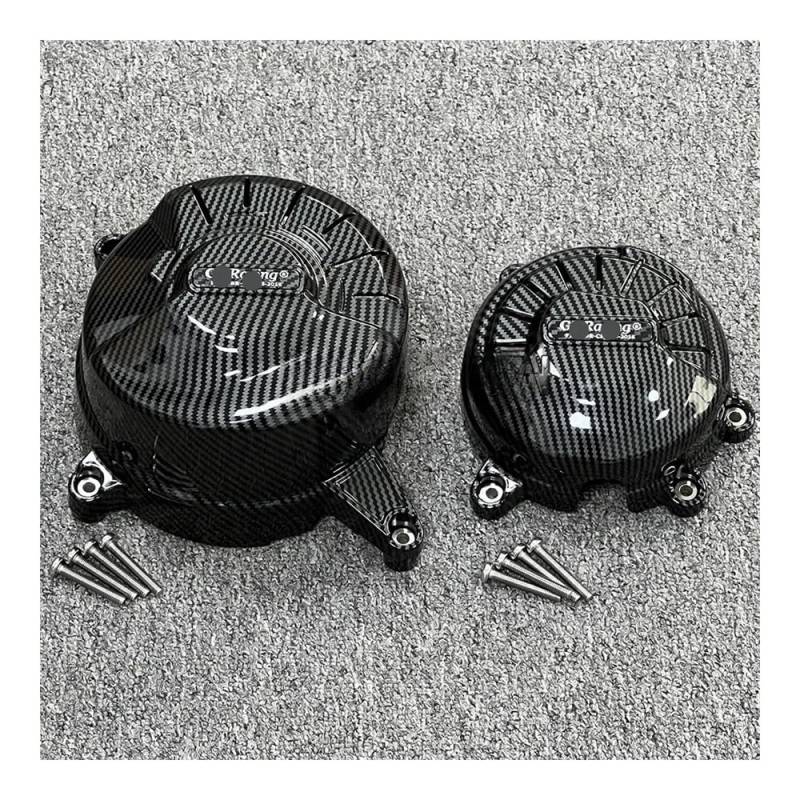 Motorrad Motor Statorabdeckung Für Du&Cati st&reet fi&ghter V4 & V4 S 2020-2023 Motorräder Motor Schutzhülle Abdeckung Set Motor Box Schutz Abdeckung von PLIQVBN