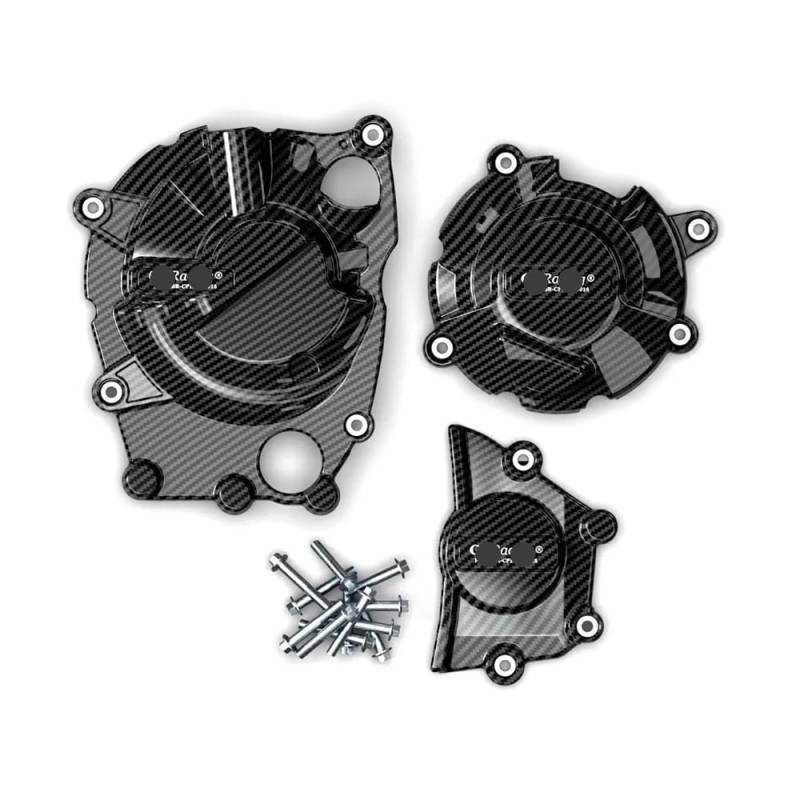 Motorrad Motor Statorabdeckung Motorabdeckung Für Ka&wasaki ZX25R ZX4R ZX4RR ZX400R ZX400RR Motorrad Lichtmaschine Kupplung Schutzabdeckung Zubehör von PLIQVBN