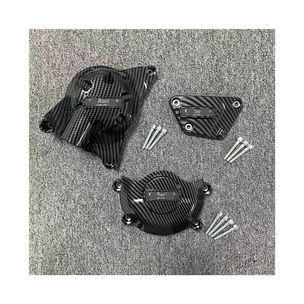 Motorrad Motor Statorabdeckung Motorräder Motor Abdeckung Schutz Fall Für Ya&maha R6 2006-2023 YZF-R6 von PLIQVBN