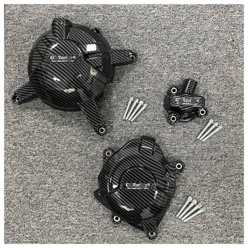 Motorrad Motor Statorabdeckung Motorräder Motor Abdeckungen Protektoren Für Ya&maha YZF-R3 YZF-R25 MT-03 2014-2022 R3 R25 MT03 von PLIQVBN