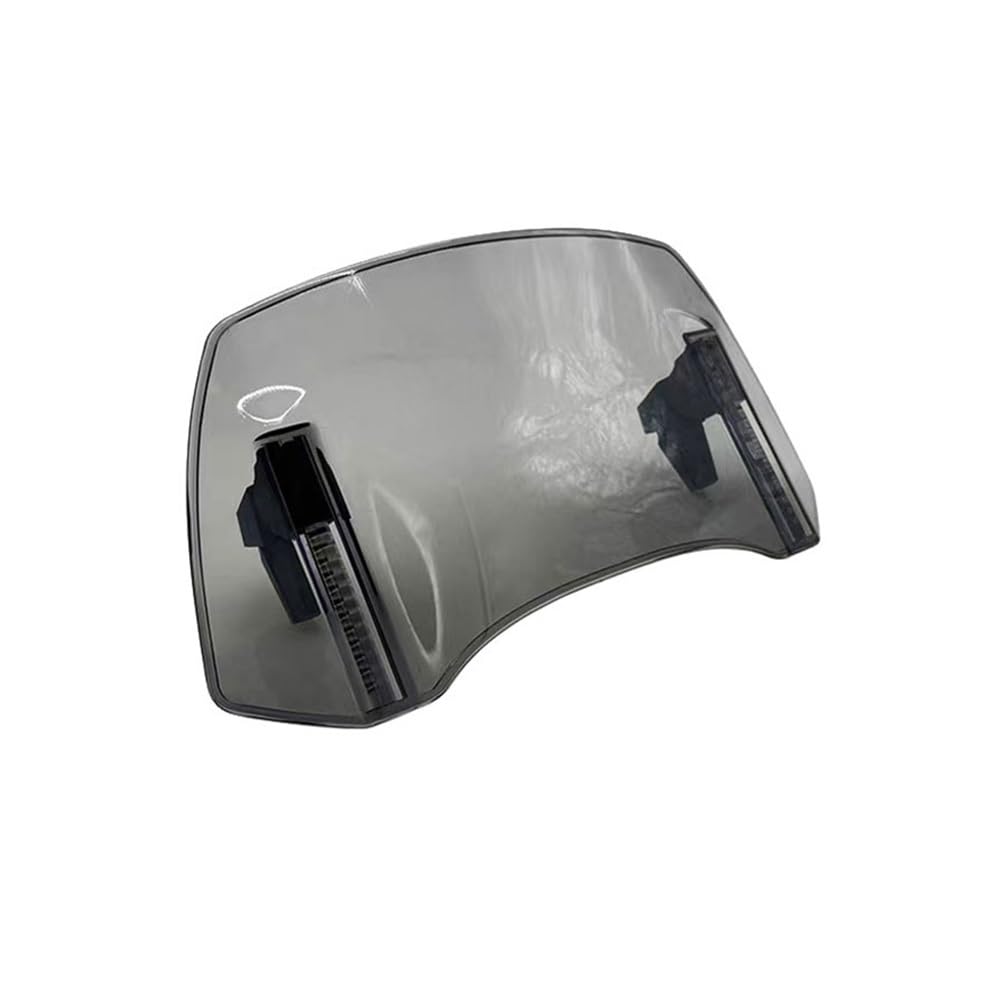 Motorrad Windabweiser Fit Für KLR 650 KLR650 2020 2021 2022 2023 Motorrad Windschutzscheibe Verlängerung Einstellbare Spoiler Deflektor Zubehör von PLIQVBN