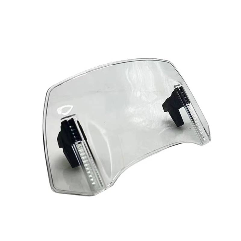 Motorrad Windabweiser Fit Für Ka&wasaki KLR 650 2020 2021 2022 2023 Motorrad Windschutzscheibe Verlängerung Einstellbare Spoiler Deflektor KLR650 Zubehör von PLIQVBN