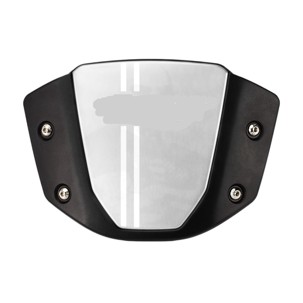 Motorrad Windabweiser Für Cb650r CB 650R 2019 2020 2021 2022 Aluminium Motorrad Accessori Windschutzscheibe Windschutz Visier Windschutz Deflektor Kit von PLIQVBN