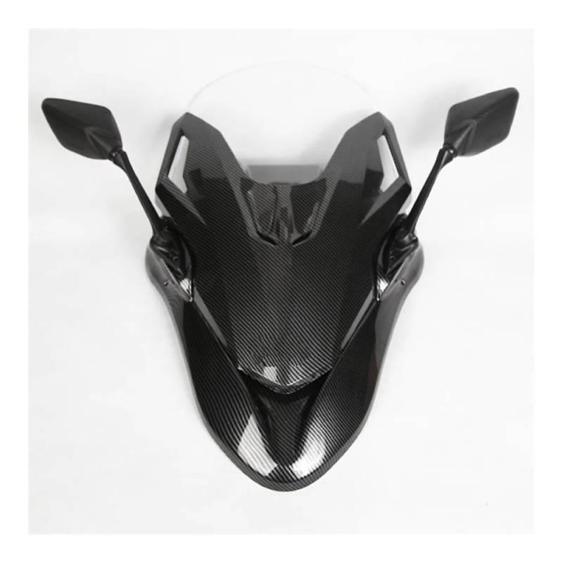 Motorrad Windabweiser Für PCX160 PCX125 2021 2022 2023 ABS Motorrad Windschutzscheibe Nachahmung Für Forza Windschutzscheibe Spoiler Deflektor Zubehör von PLIQVBN