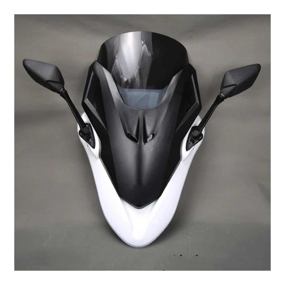 Motorrad Windabweiser Für PCX160 PCX125 2021 2022 2023 ABS Motorrad Windschutzscheibe Nachahmung Für Forza Windschutzscheibe Spoiler Deflektor Zubehör von PLIQVBN